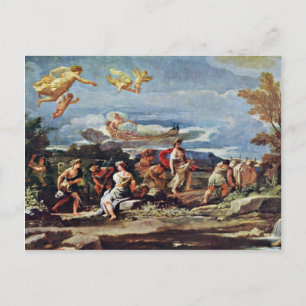 Szenen aus der Mythologie: Vertumnus und Pomona vo Postkarte