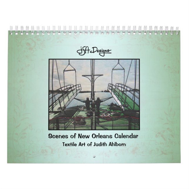 Szenen aus New Orleans Calendar Kalender (Titelbild)