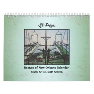 Szenen aus New Orleans Calendar Kalender