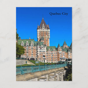 Szenen aus Quebec City Postkarte