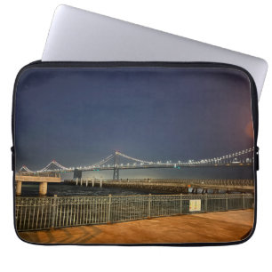 Szenen der Laptop-Hülle San Francisco Bay Bridge Laptopschutzhülle