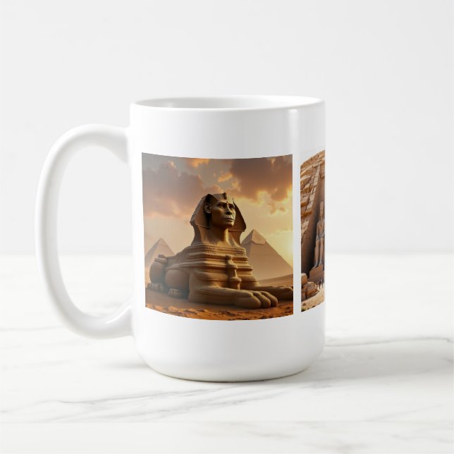 Szenen des alten Ägypten Kaffeetasse (Links)