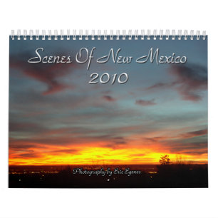 Szenen des Kalenders des New Mexiko-2010 Kalender