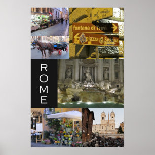Szenen in Rom Poster