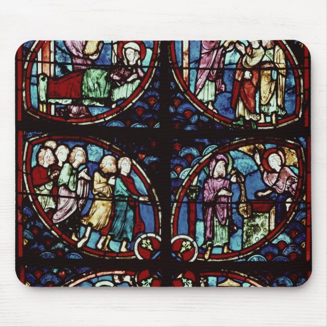 Szenen vom Leben von Johannes der Baptist Mousepad (Vorne)