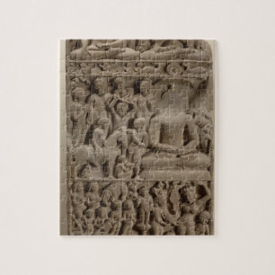 Szenen von Buddhas Leben, Sarnath, Uttar Pradesh