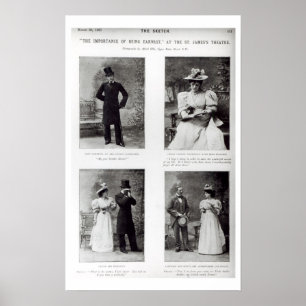 Szenen von der Bedeutung des Seins ernsthaft, Poster