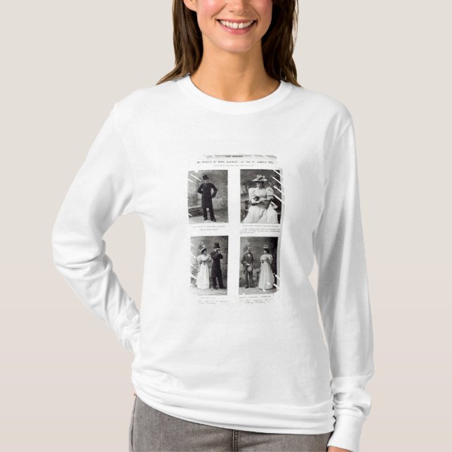 Szenen von der Bedeutung des Seins ernsthaft, T-Shirt (Vorderseite)