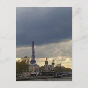 Szenen von Paris Postkarte