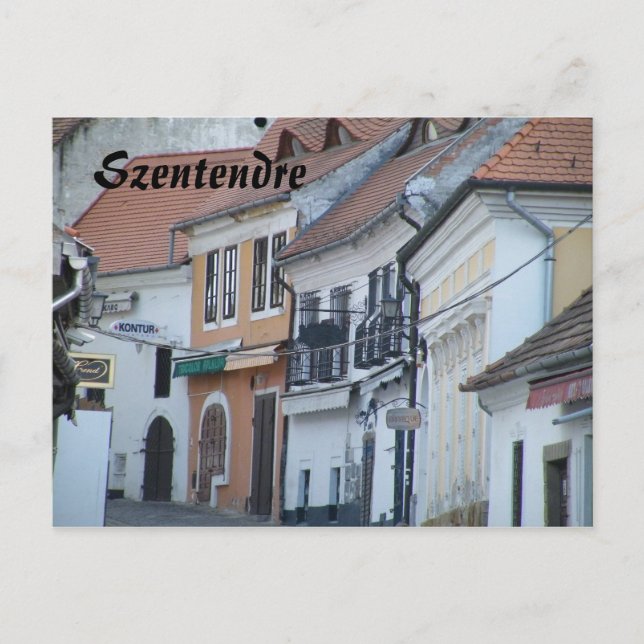 Szentendre Postkarte (Vorderseite)
