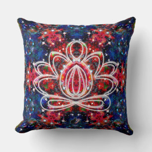 Szintillation Zen Lotus Kissen