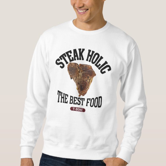 Tボーンステーキ（ビンテージ風） SWEATSHIRT (Vorderseite)