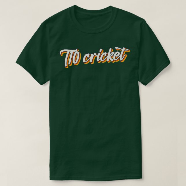 T10-Cricket T-Shirt (Design vorne)