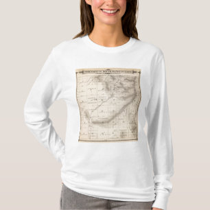 T15S R25E Tulare County Abschnitt-Karte T-Shirt