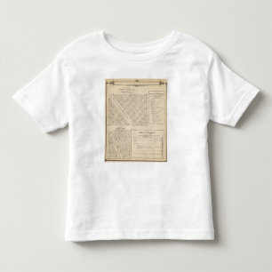 T16S R24E Tulare County Abschnitt-Karte Kleinkind T-shirt