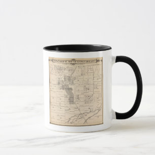 T17S R23E Tulare Landkreis Karte Tasse