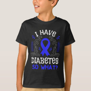 T1d-Bewusstseinsschleife Geschenk für Jugendliche T-Shirt