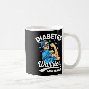 T1d Diabetes Warrior Unzerbrechlich Typ 1 Diabetes Kaffeetasse
