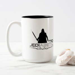 T1D Jediabetic Kampf für die Leben - lustiger Zweifarbige Tasse