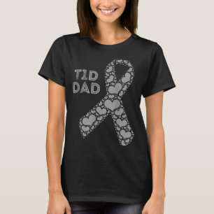 T1d Kind Papa Typ-1-Diabetiker Diabetes-Bewusstsei T-Shirt