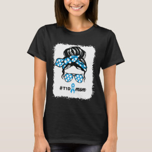 T1d Mama Typ-1-Diabetes-Aufklärungsmonat Blutzucke T-Shirt