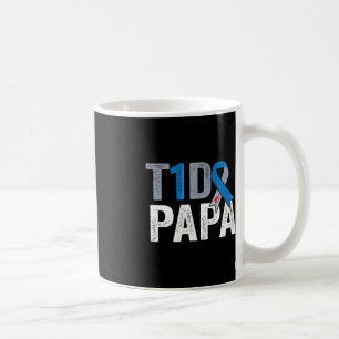 T1D Papa sein Kampf ist mein Kampf Typ 1 Diabetes  Kaffeetasse