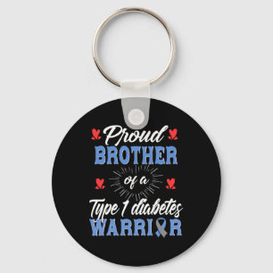 T1d Proud Brother Diabetes Awareness Typ 1 Insuli Schlüsselanhänger