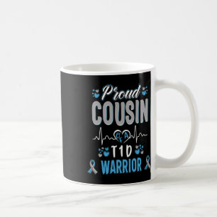 T1d Proud Cousin Diabetes Bewusstsein Typ 1 Bauchs Kaffeetasse
