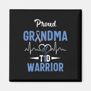 T1d Proud Oma Diabetes Bewusstsein Typ 1 Insuli Magnet