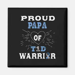 T1d Proud Papa-Diabetes mellitus Typ 1 Insulin P Magnet