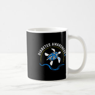 T1d Sea Turtle Typ 1 Diabetes Bewusstsein Kaffeetasse