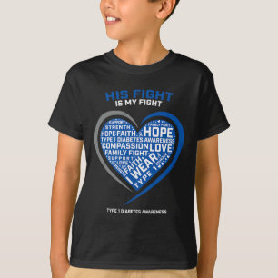 T1d sein Kampf ist mein Kampf Typ 1 jugendlichen D T-Shirt