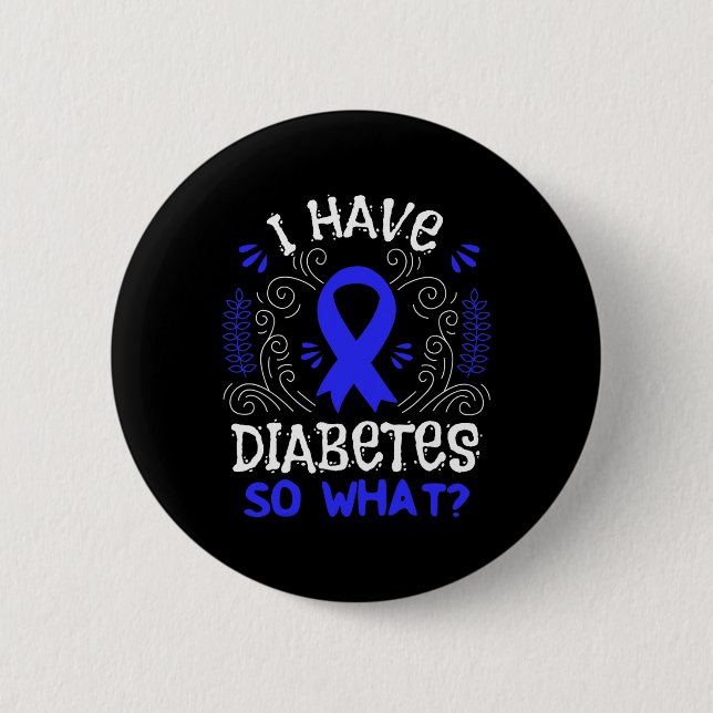 T1d Sensibilisierungskampagne Button (Vorderseite)