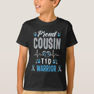 T1D stolzer Cousin Diabetes mellitus Typ 1 Bauchsp T-Shirt