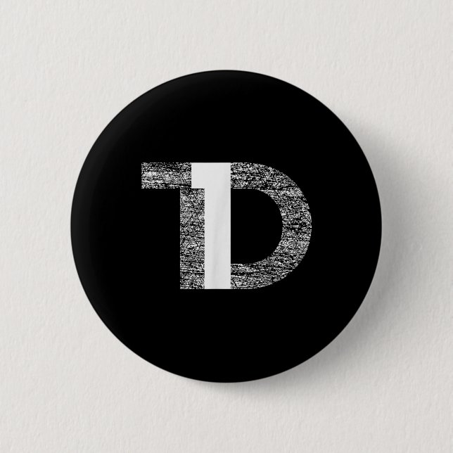 T1d Typ-1-Diabetes-Bewusstsein Button (Vorderseite)
