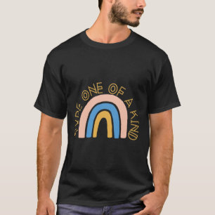 T1d Typ eins einer Art Diabetes Rainbow Awareness T-Shirt