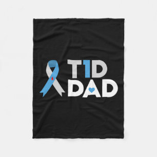 T1d Vater Diabetes Erwaage Typ 1 Pater Insulin Fleecedecke