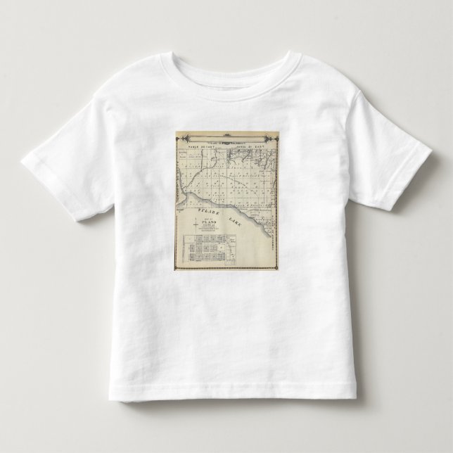 T2021S R2021E Tulare County Abschnitt-Karte Kleinkind T-shirt (Vorderseite)