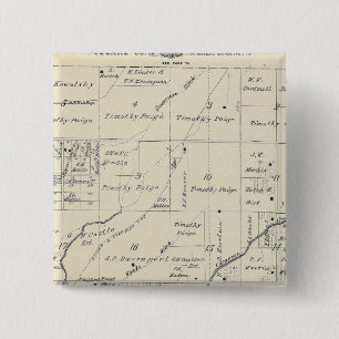 T20S R23E Tulare Landkreis Karte Button