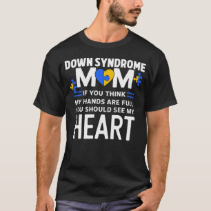 T21 World Down Syndrome Awareness Mama Family Lieb T-Shirt