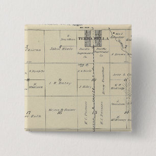 T23S R27E Tulare Landkreis Karte Button