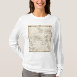 T23S R28E Tulare County Abschnitt-Karte T-Shirt