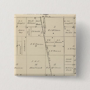 T24S R25E Tulare Landkreis Karte Button