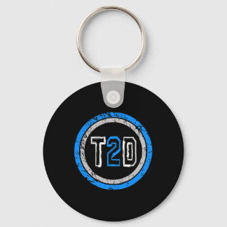 T2D Blue Emblem Typ 2 Diabetes Bewusstsein Schlüsselanhänger