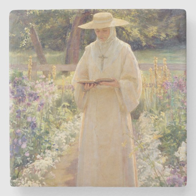 T30928 das stille Leben, 1880 Steinuntersetzer (Vorderseite)