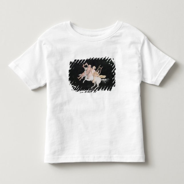 T31466 ein weiblicher Zentaur und ein Begleiter, Kleinkind T-shirt (Vorderseite)