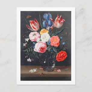 T32511 Still Life of Blume in a Vase, 1661 (siehe Postkarte