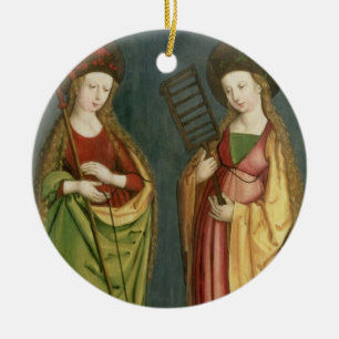 T32982 St Margaret von Antioch und von Keramik Ornament