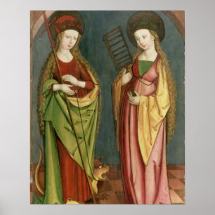 T32982 St Margaret von Antioch und von Poster
