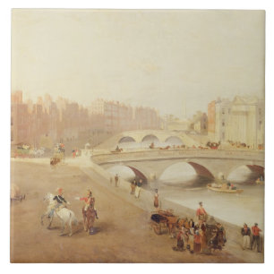T34018 der Fluss Liffey und die Gerichte, Dublin Fliese